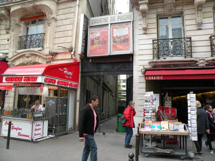  Théâtre de poche, bd Montparnasse